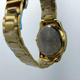 Gold Men's Quartz Watch with Stainless Steel Bracelet