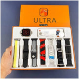 7-in-1 Ultra Smartwatch with 5 Straps & Bluetooth 5