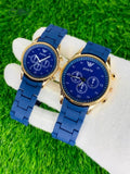 Couple's Casual Analogue Watch