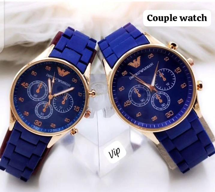 Couple's Casual Analogue Watch