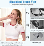 Rechargeable Neck Fan 200mAh Long Battery Life