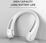 Rechargeable Neck Fan 200mAh Long Battery Life