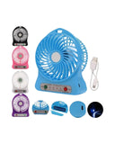 Mini fan fast charging rechargeable and portable
